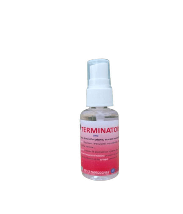 Terminator Spray pour le Douleurs et la Mauvaise Haleine, 30ml