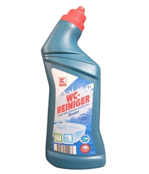 Détartrant WC-Reiniger, Nettoyant pour wc contre le calcaire, la saleté et le tartre urinaire 1L